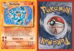 (NON-HOLO Trainer Deck A) Machamp - 8/102 - Unlimited